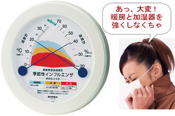 季節性インフルエンザ感染防止温湿度計.jpg